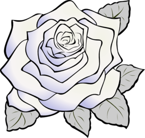 White Rose Clip Art New.
