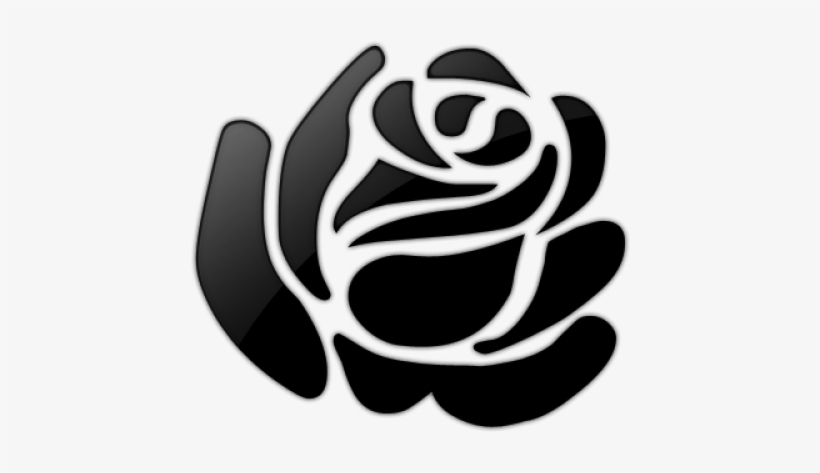 White Rose Clipart Rose Outline.