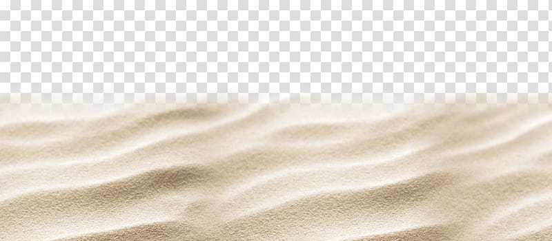 Beige sand, Silk Floor White Textile, sand transparent background.