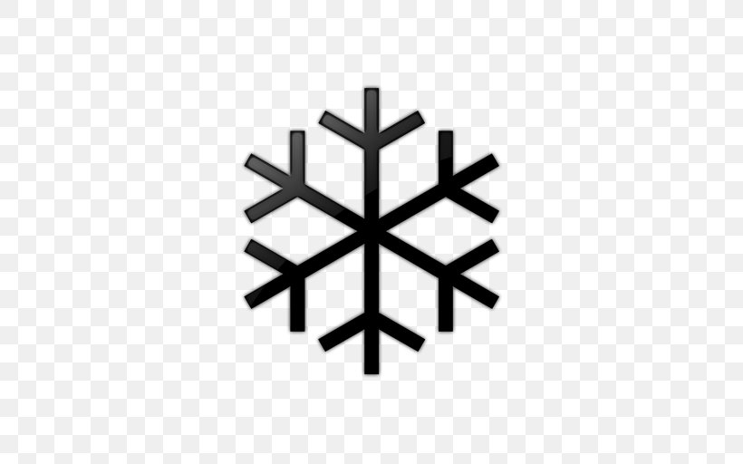 Snowflake Hexagon Clip Art, PNG, 512x512px, Snowflake, Black.
