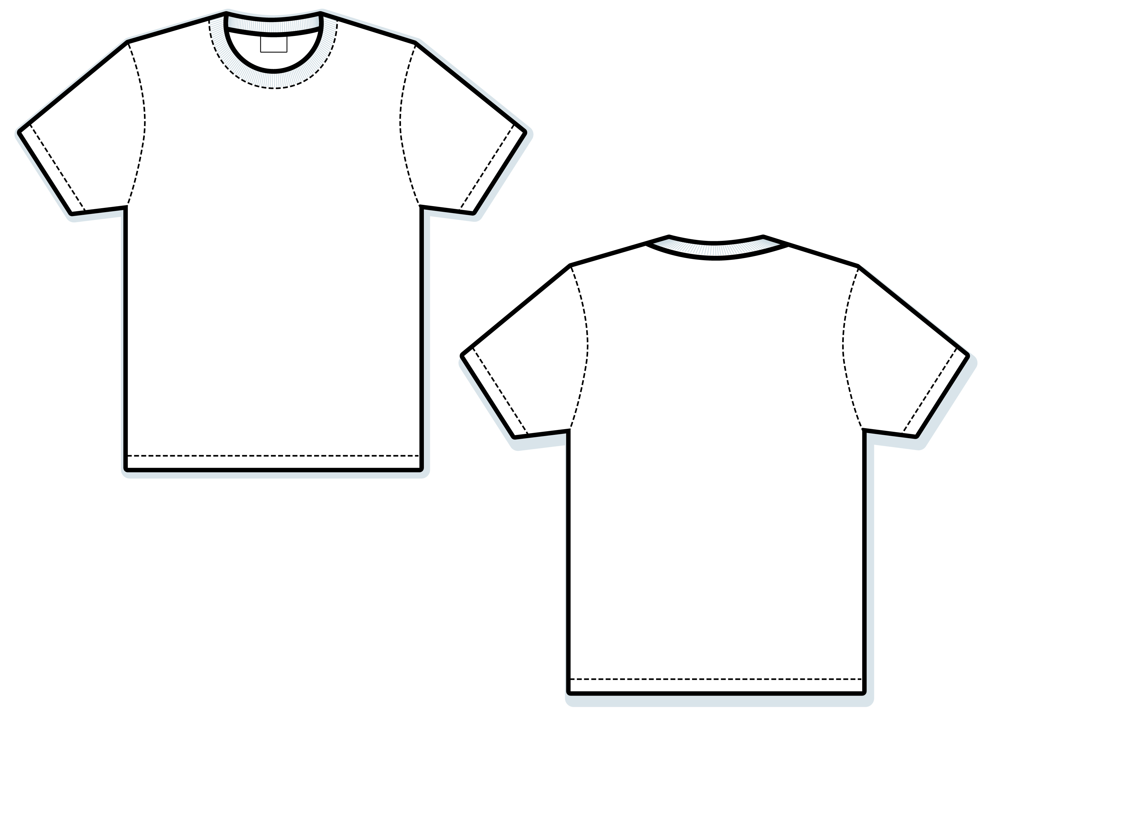 21 Blank T Shirt Vector Templates Free To Download.