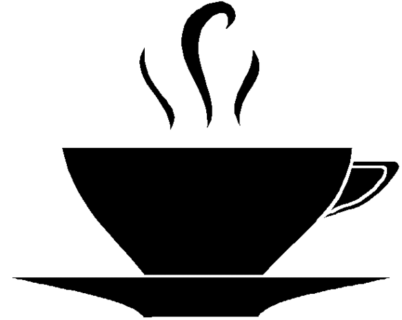 Tea Cup Black Clipart Images.