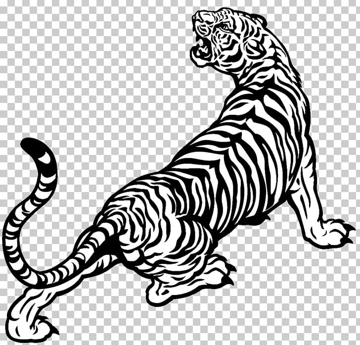 White Tiger Drawing Black And White PNG, Clipart, Angry.