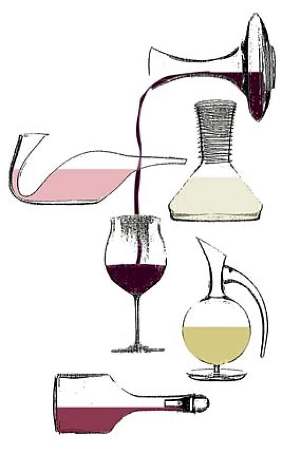 Decanting demystified / Most wines.