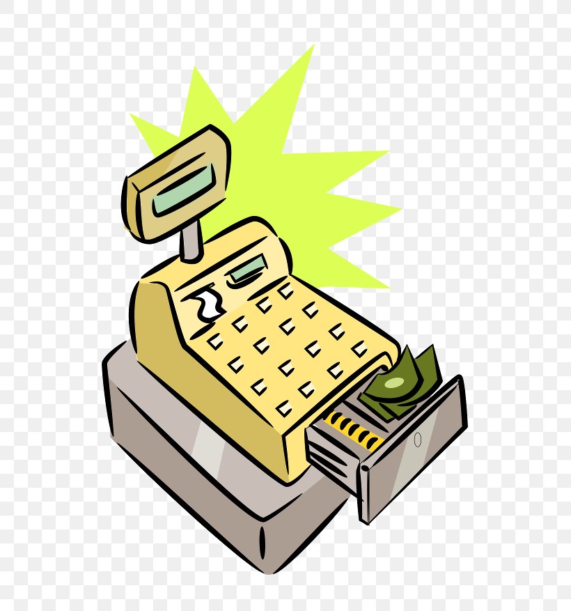 Cash Register Money Clip Art, PNG, 620x877px, Cash Register.