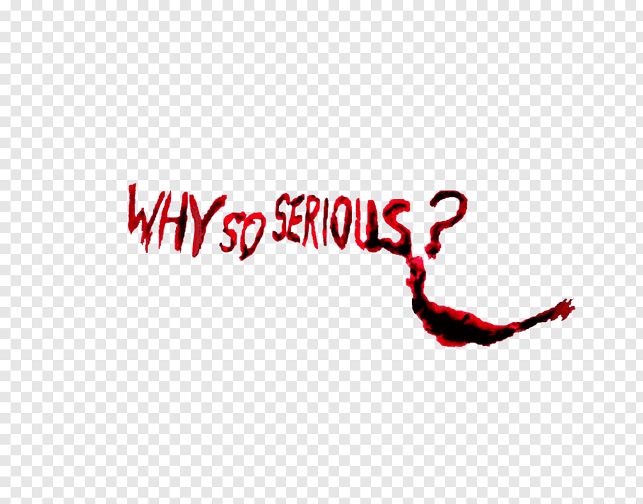 Why so serious text, Joker MacBook Pro Laptop, why? free png.