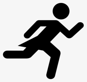 Running Woman Stick Figure Clipart , Png Download.