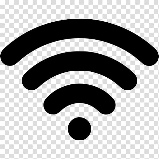 Black wifi logo , Wi.