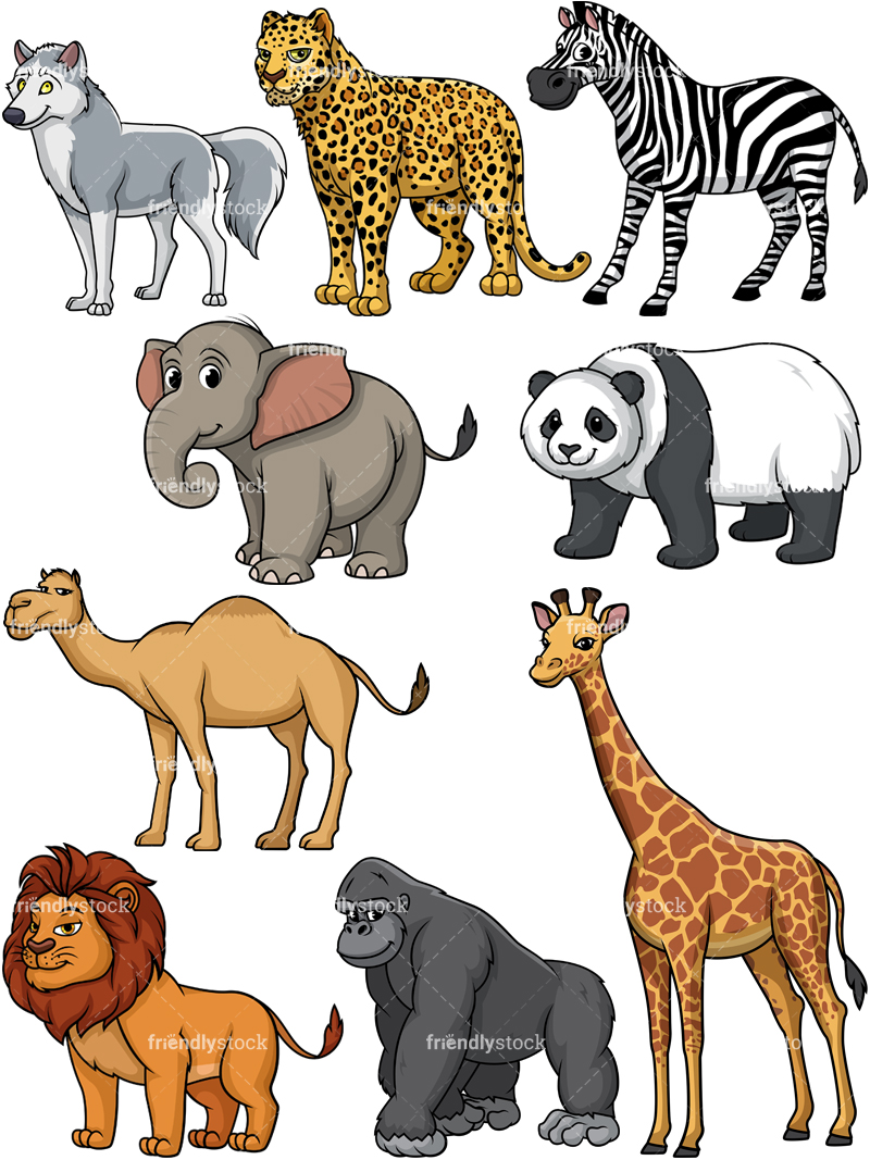 wild animal clip art 10 free Cliparts | Download images on Clipground 2023