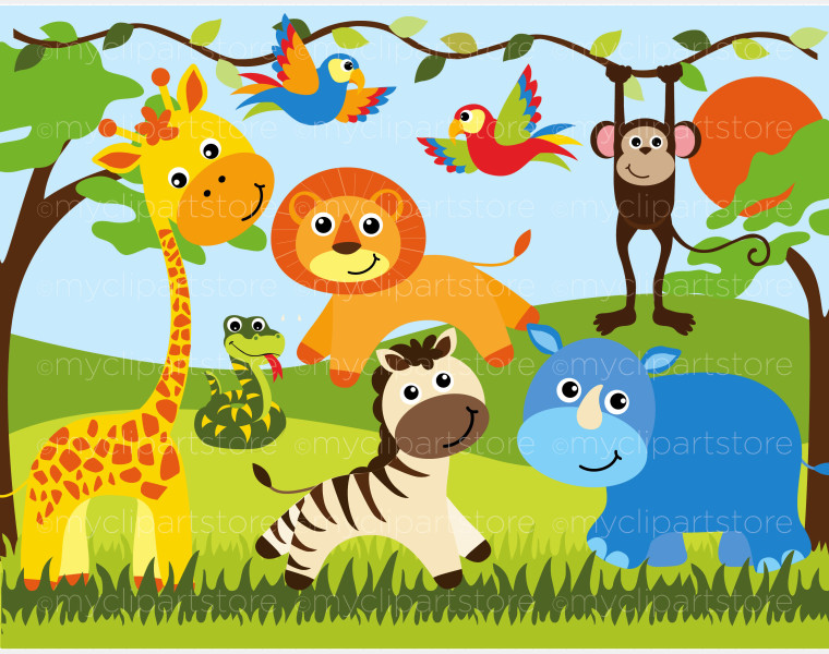 Wild animals clipart 20 free Cliparts | Download images on Clipground 2024