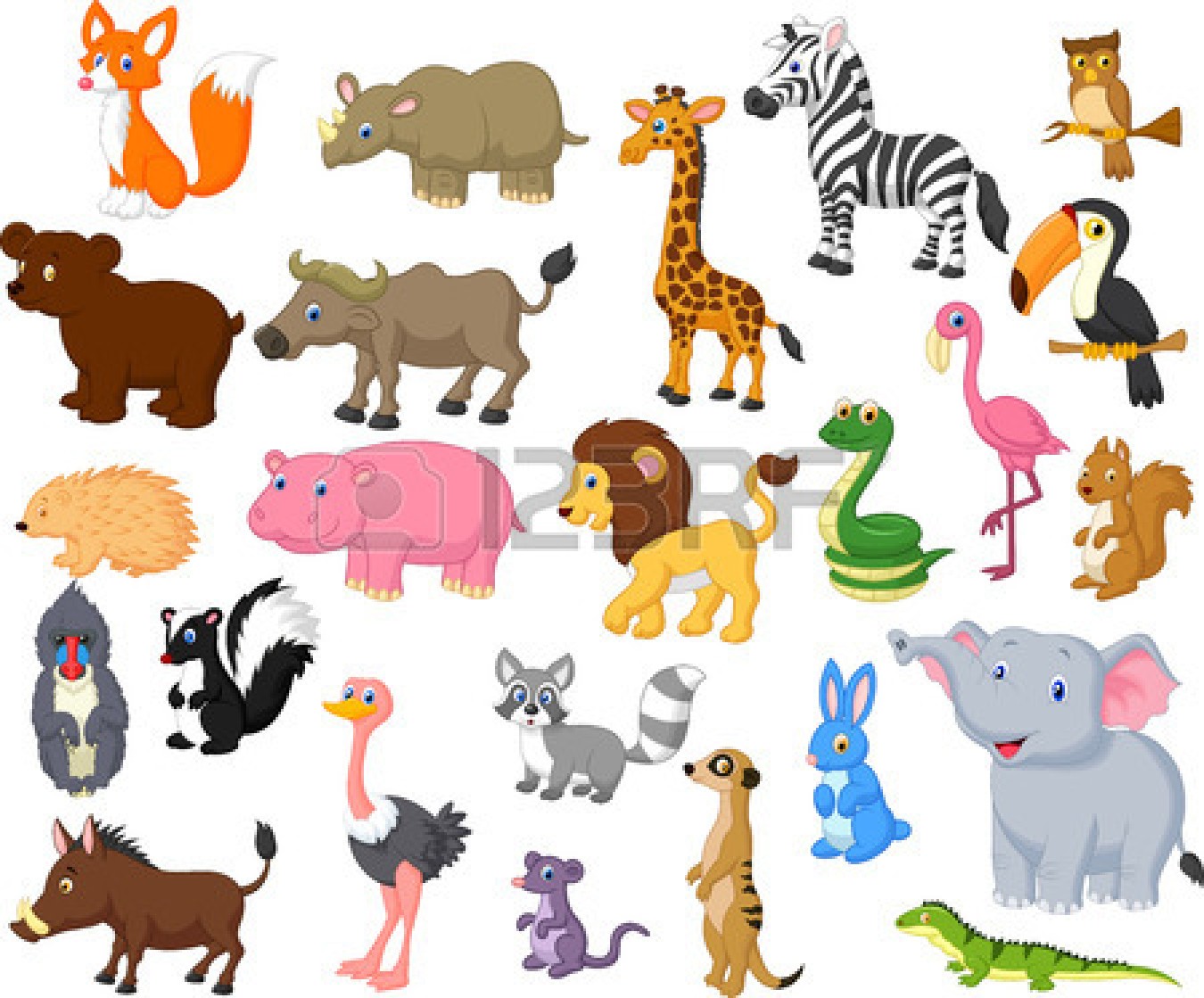 Wild animals clipart 20 free Cliparts | Download images on Clipground 2024