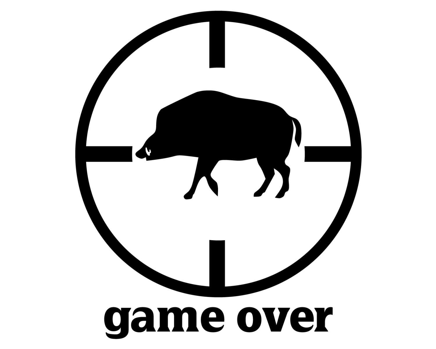 Hog Hunting SVG