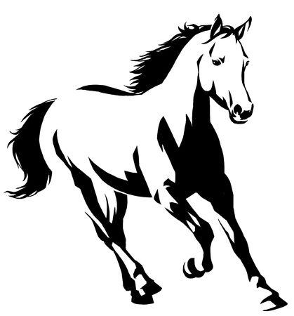 28,058 Wild Horses Stock Vector Illustration And Royalty Free Wild.