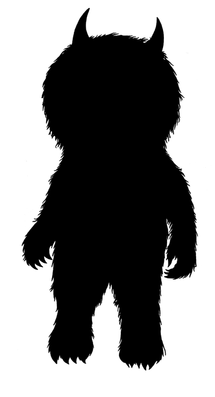Free Where The Wild Things Are Monster Silhouette, Download.