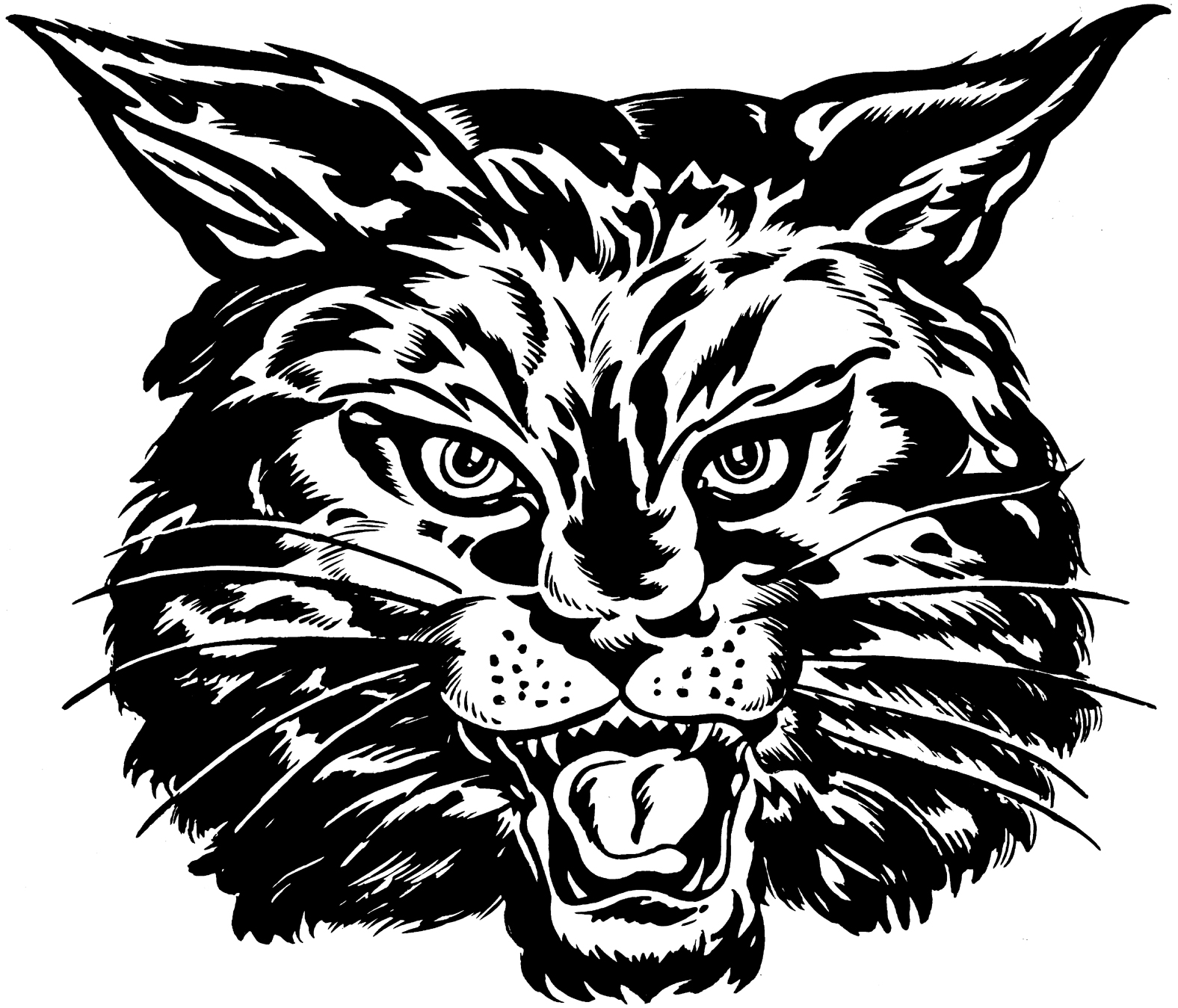 Free Wildcat Face Cliparts, Download Free Clip Art, Free.