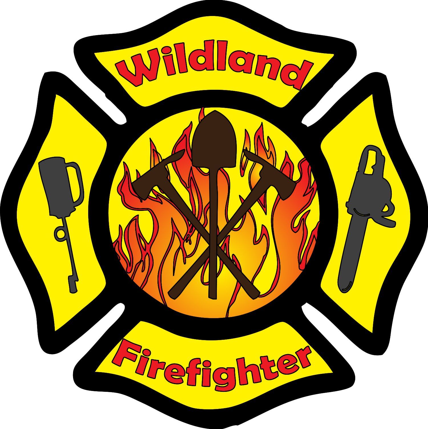 Fire Fighter Logos SVG