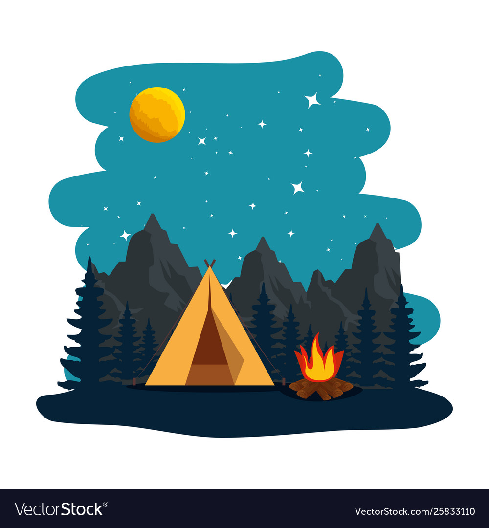 wildlife campfire clipart scene 10 free Cliparts | Download images on ...