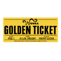 Wonka Golden Ticket.