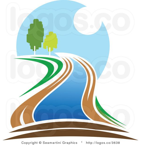 Royalty Free River Logo.
