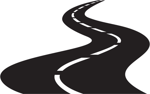 clipart winding road - Clipground