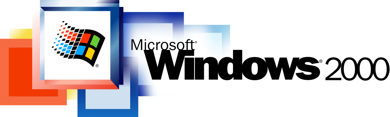 Microsoft Windows 2000 Logo.
