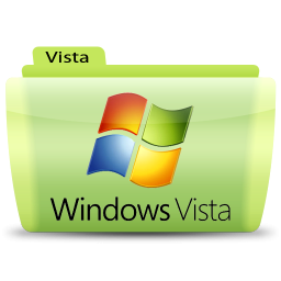 Windows Vista Green Folder Icon, PNG ClipArt Image.