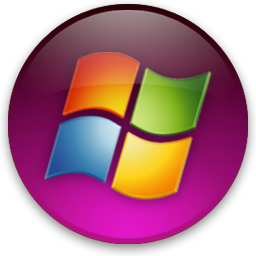 Windows vista round logo series of multi.