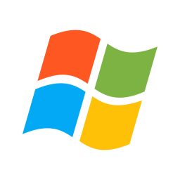 Windows xp Icon of Flat style.