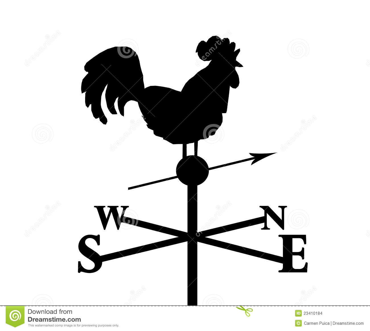 Wind Vane Clipart.