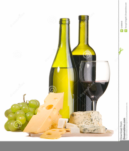 Free Wine Cheese Clipart.