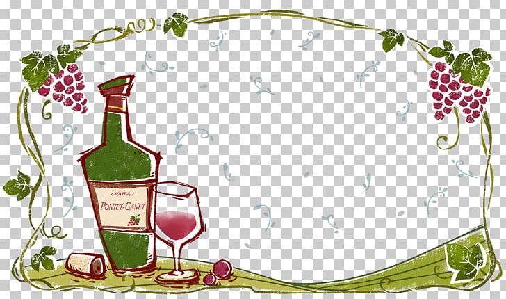 Red Wine Computer File PNG, Clipart, Border, Border Frame.