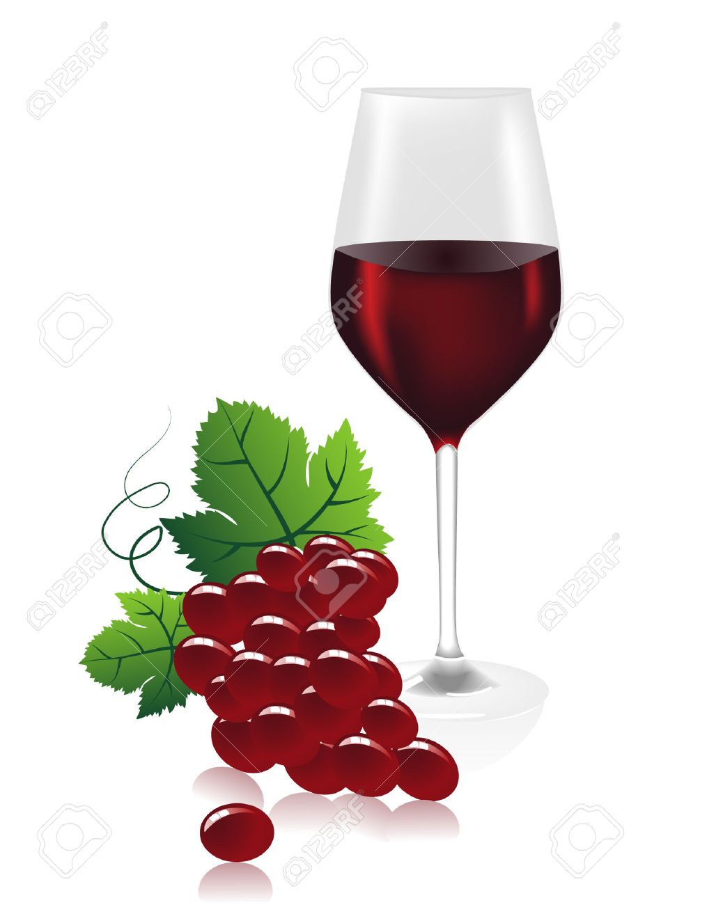 wine glass & grapes clipart 10 free Cliparts | Download images on ...