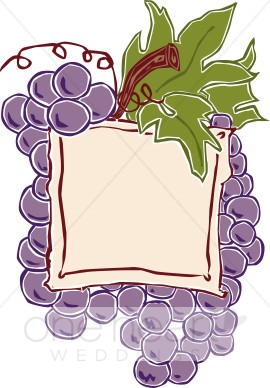 Wine Label Clipart.