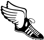 Track And Field Winged Foot.