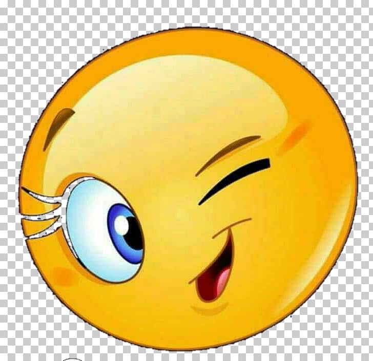 Download Emoticon Smiley Wink Clip Art Emoji Dp For Whatsapp Png - Gambaran