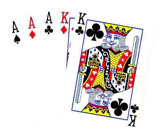 Poker Hand Image.
