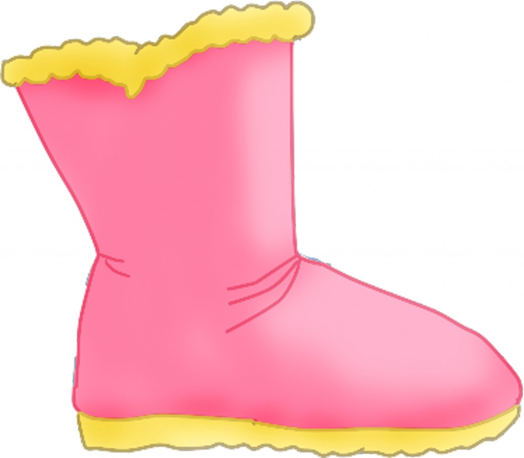 Free Snow Boots Clipart.