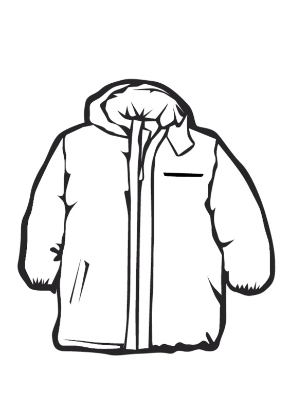 Free clip art winter coats.
