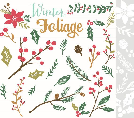 winter foliage clip art 10 free Cliparts | Download images on ...