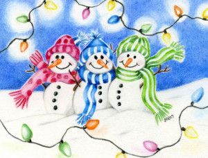 Winter Holiday Clip Art Free.