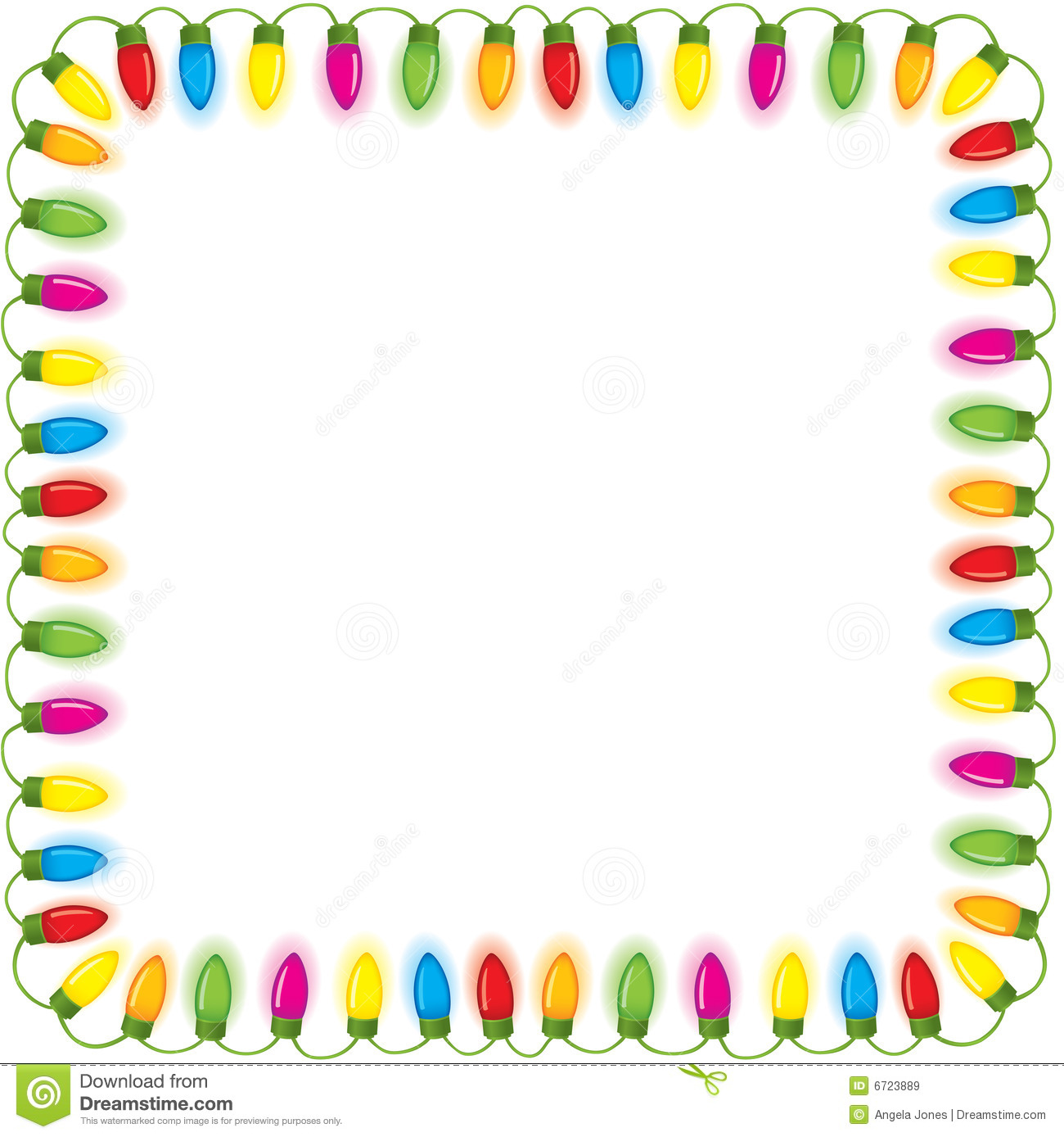 Christmas Lights Border Clip Art & Christmas Lights Border Clip.