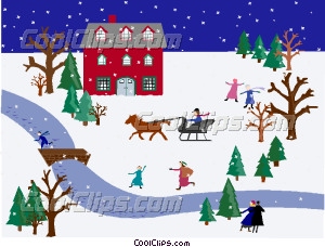 Winter Scenes Clipart Free Download Clip Art.