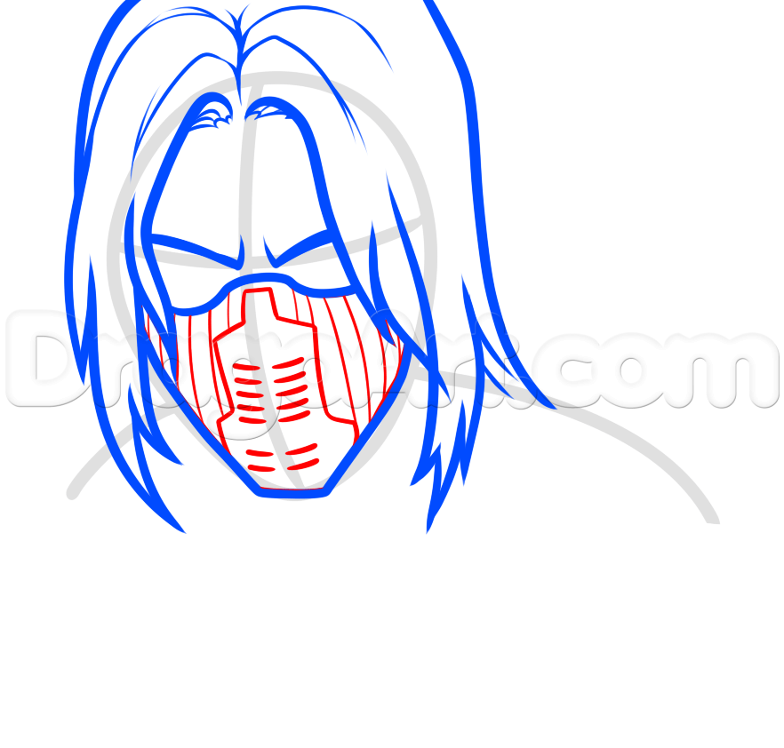 Winter soldier face clipart images gallery for Free Download.