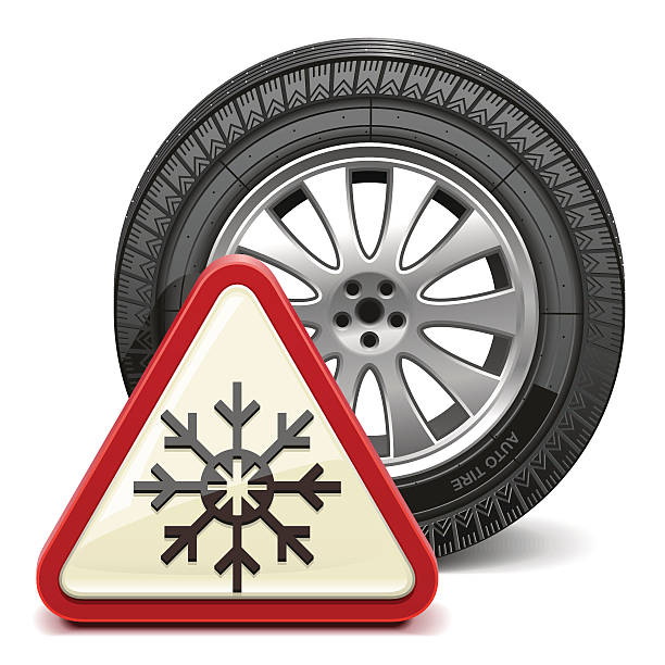 Snow Tires Clip Art, Vector Images & Illustrations.