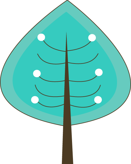Winter Trees Clipart.