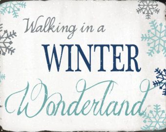 Winter wonderland clip art.