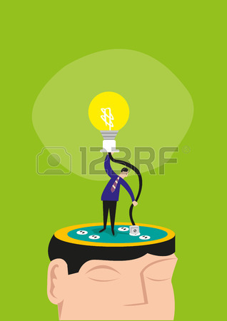 A Man Manually Connects A Wire On A Head To Light Up A Bulb.