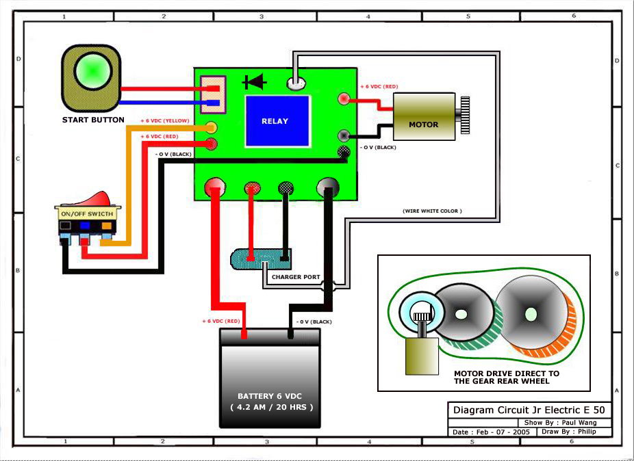 24 Volt Electric Scooter Wiring Diagram / Schematic Pride Mobility