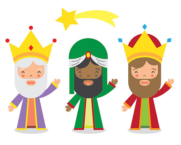 Best Three Wise Men Illustrations, Royalty.