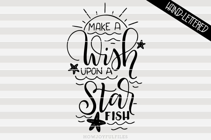 Make a wish upon a starfish.